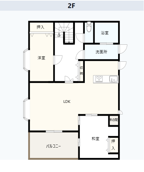 広尾郡広尾町本通八丁目　中古住宅 内観