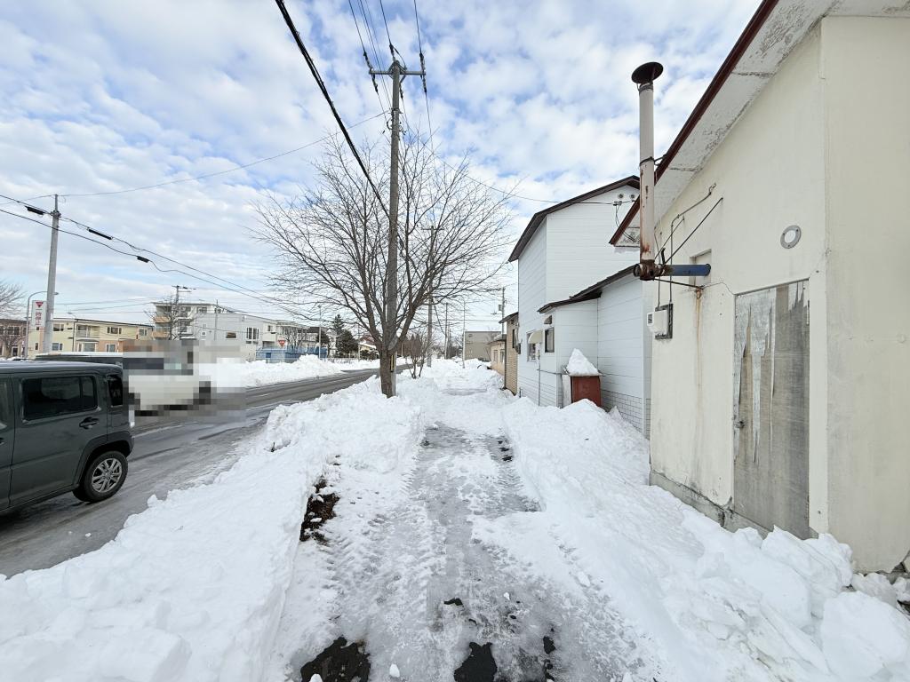 東3条南24丁目の売土地　解体更地渡し 内観