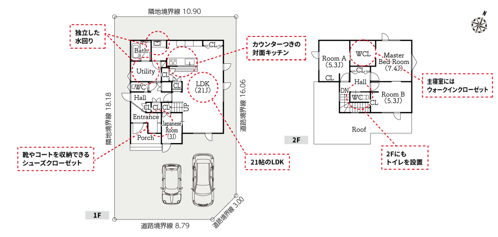CH24 MODEL 間取り