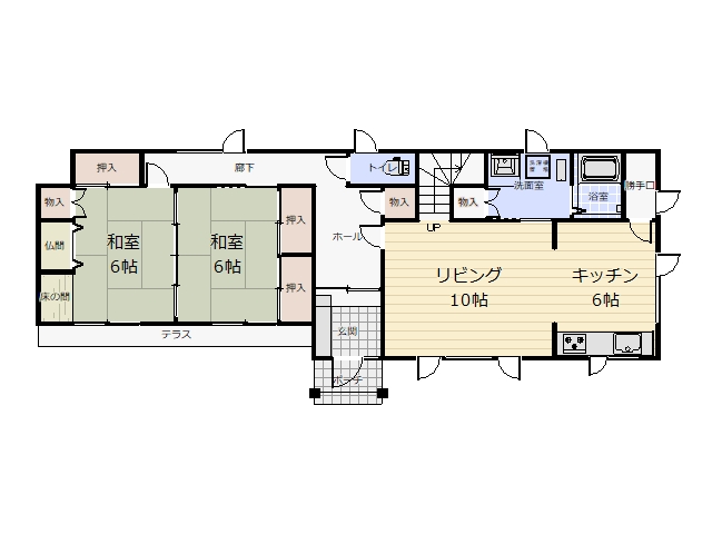 東１条南２５丁目【車で５分以内の距離に商業施設多数！】 間取り