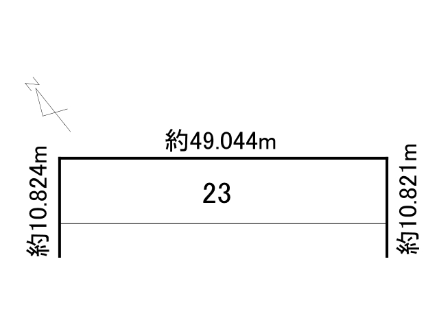 御影本通３丁目【開放感のある三方角地！】 内観