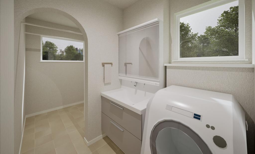 1月17日よりGRANDOPEN！！《Bronge-ブロンジュ-》音更町南鈴蘭モデルハウス【太陽光7.92kw搭載・家具付き‼】 内観