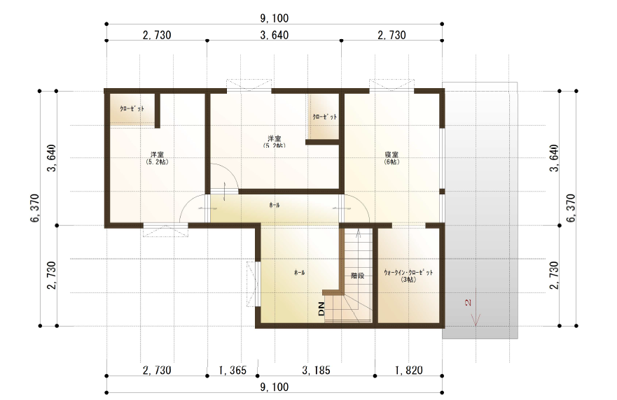 1月17日よりGRANDOPEN！！《Spinny-スピニー-》音更町南鈴蘭モデルハウス【太陽光7.92kw搭載・家具付き‼】 内観