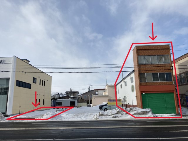 西５条南１３丁目【西５条通沿い！住居付き店舗！】