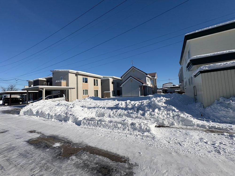 国道より北側にある 西向き 約77坪 幕別町札内桜町 内観