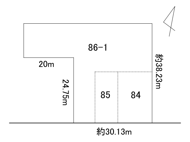 池田町字西３条８丁目【ゆとりのある約４３０坪！】 内観