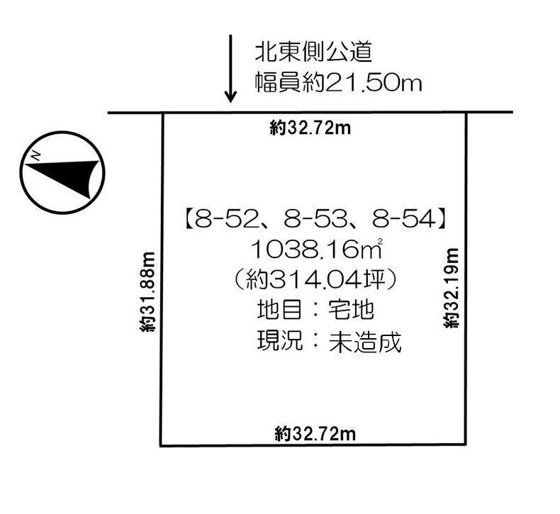 【写真追加】鹿追町鹿追基線　売土地② 間取り