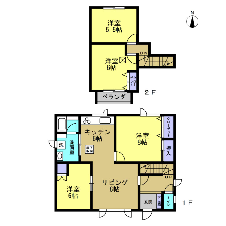 【リフォーム済】河西郡芽室町東８条３丁目 間取り