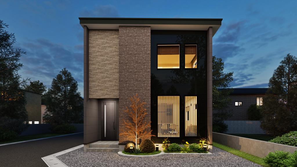 《SUIT-スーツ-》帯広市東10条南9丁目モデルハウス【太陽光7.92kw搭載・家具付き‼】 内観