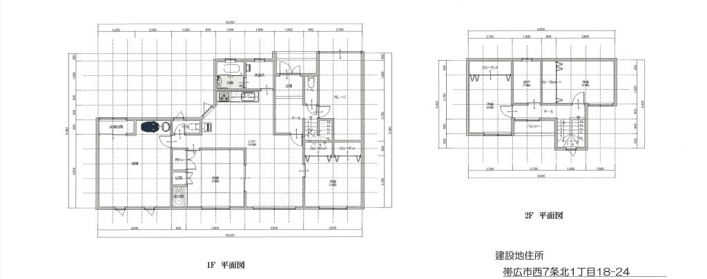 【店舗兼住宅】西17条北１丁目売家　北西角地 間取り