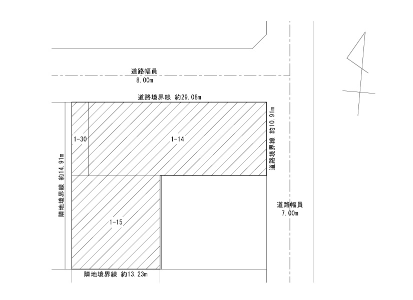 池田町旭町1丁目　売地 内観