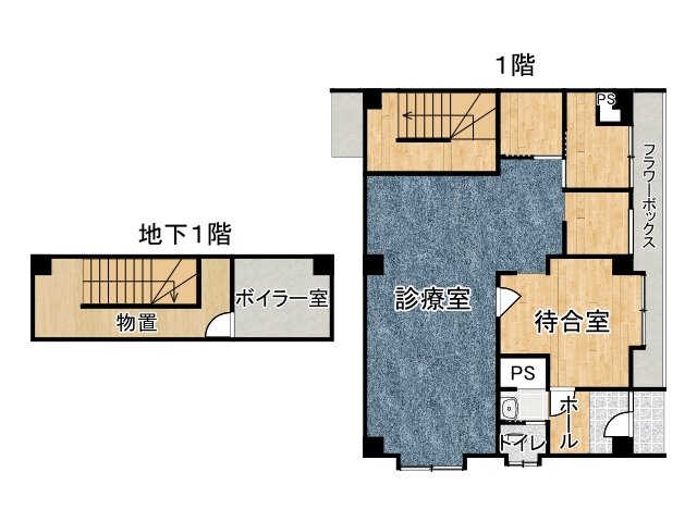 緑ケ丘２条通３丁目【南東角地！住居付歯科医院跡！】 内観