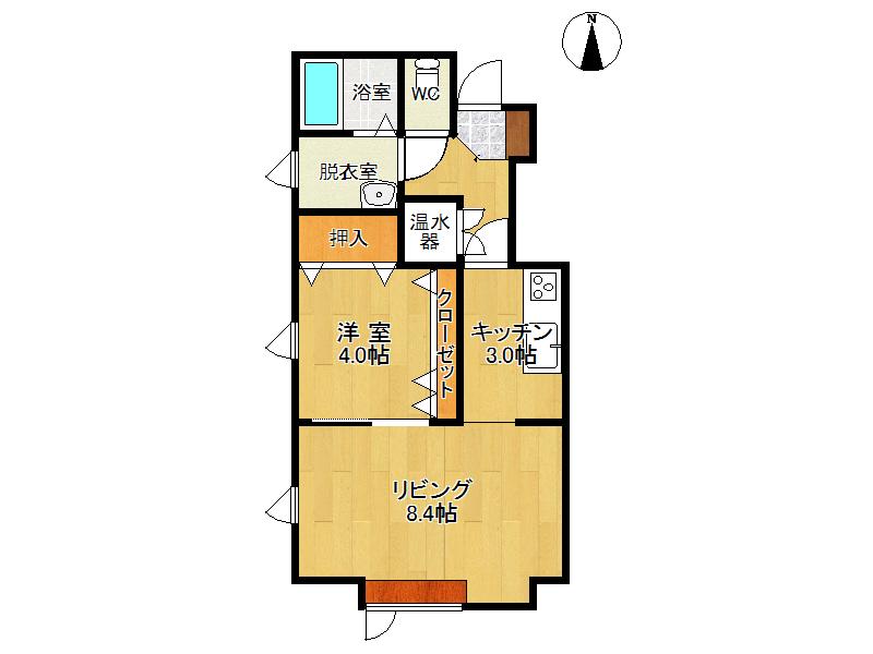 売中古アパート 内観