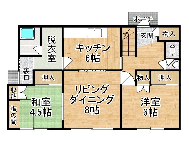 西１５条南２９丁目【リフォーム向き物件！】 間取り