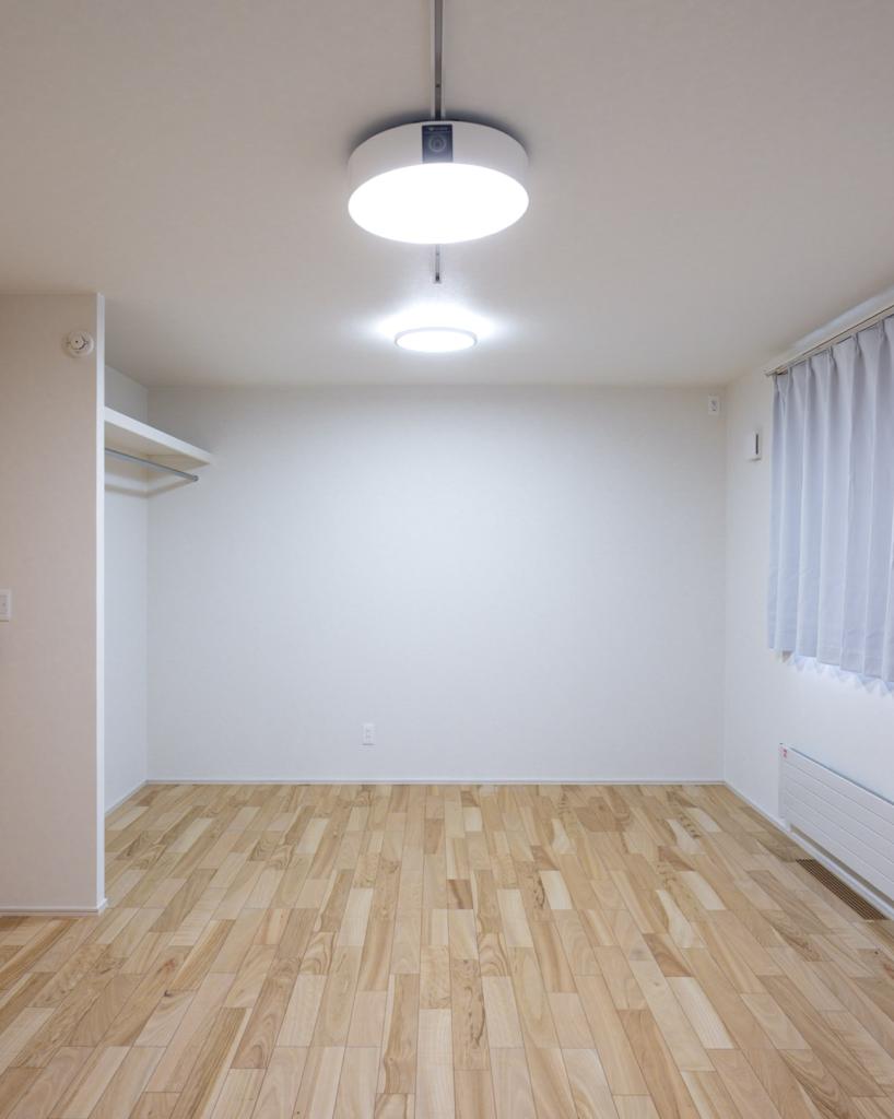 【新築】無垢と造作が心地よい『２階リビングの家』 内観