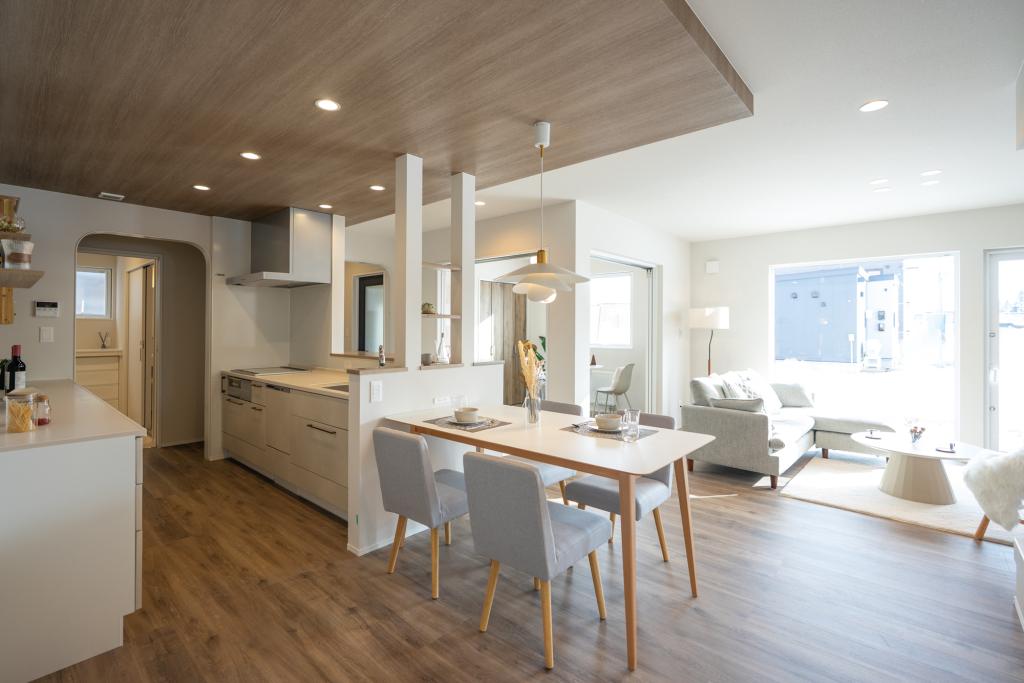 33次モデルハウス｜コンパクトハウス fits me 【平屋】 内観