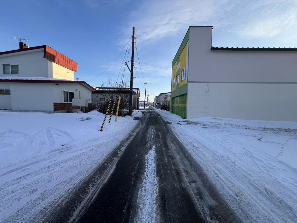 2方道路♪　池田町大通5＿売土地 内観