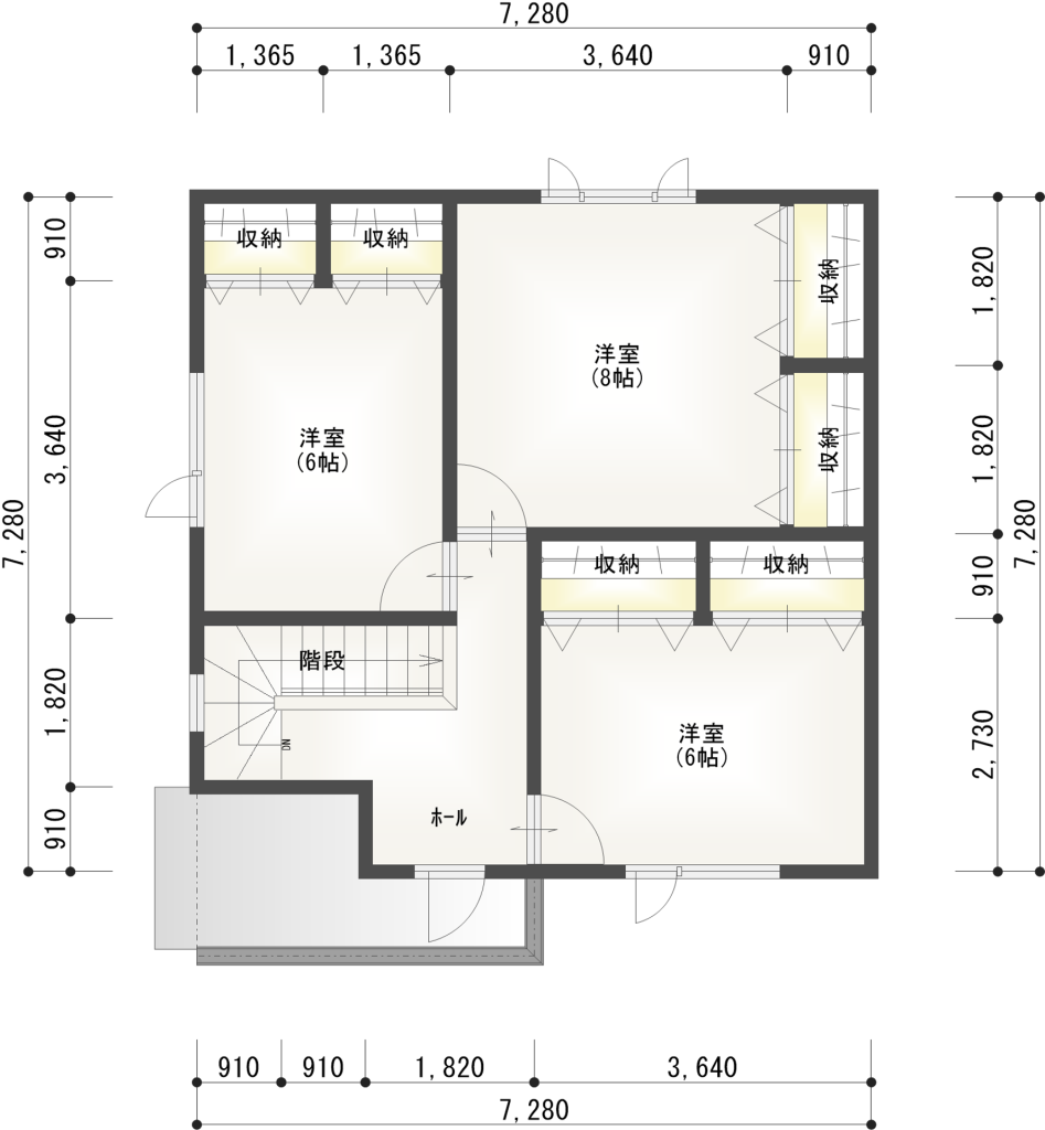 東6南19＿新築住宅B棟 内観