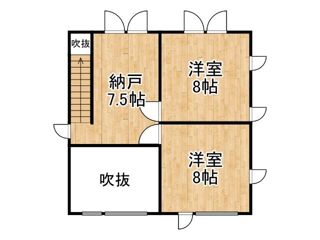 音更町中鈴蘭南１丁目【南道路付き！平成２０年築２ＳＬＤＫ！】  内観