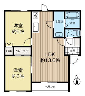 レジデンスグーテ 間取り