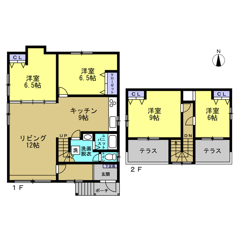 【リフォーム済】帯広市西12条北８丁目 間取り