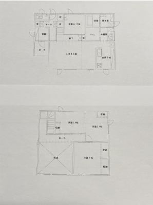  幕別町札内桂町売家 間取り