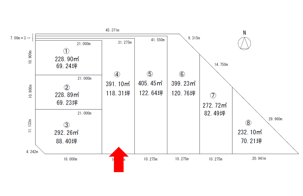 《LOGOS TOWN 大空》区画④公園目の前！ 内観