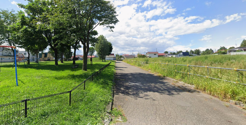 《LOGOS TOWN 大空》区画②西道路付 69.23坪 内観