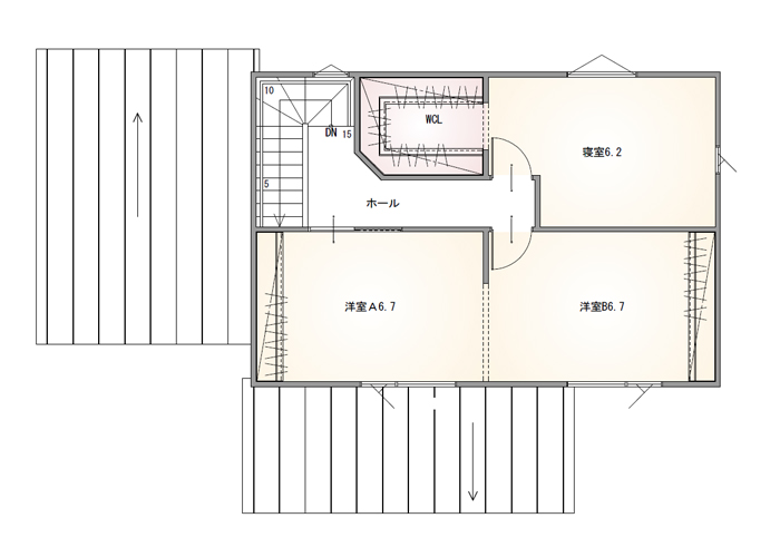 【商談中】【メンテナンス楽々住宅！】暖房器具の無い家・柏林台エコブレス モデル【未入居物件】 内観
