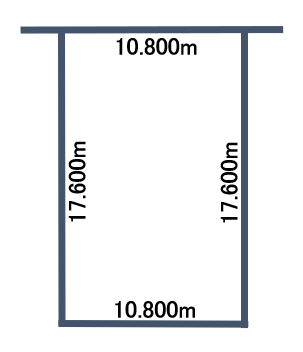 【2/17価格変更】帯広市西20条南3丁目　売土地　（建築条件無し／解体後更地渡し） 内観