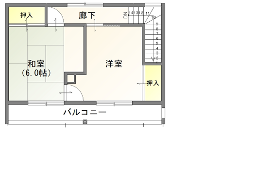 音更町雄飛が丘北区 開放感のある戸建て  内観