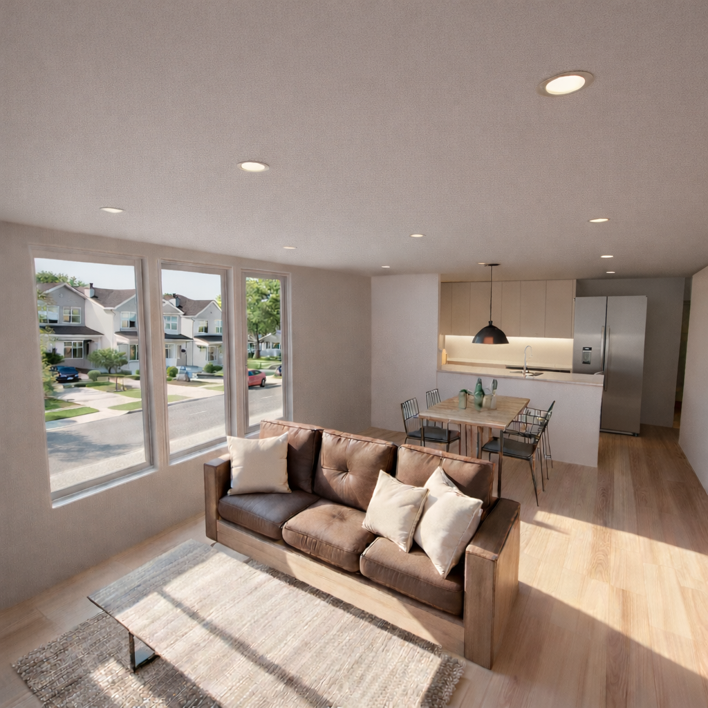 アザレアモデルハウス｜コンパクトハウス fits me 【平屋】 内観