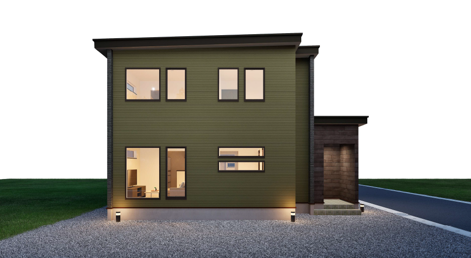 2/28よりGRAND OPEN！！《yomogi--  ｰヨモギｰ》帯広市西9条南19丁目モデルハウス【太陽光7.92kw搭載・家具付き‼】 内観