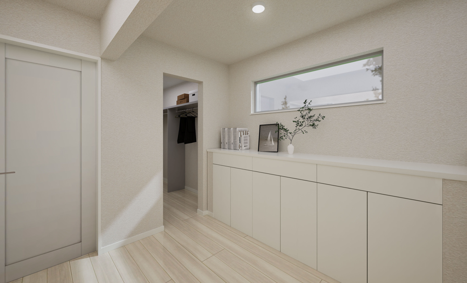 【商談中】《Bronge-ブロンジュ》音更町南鈴蘭南1丁目モデルハウス【太陽光7.92kw搭載・家具付き‼】 内観