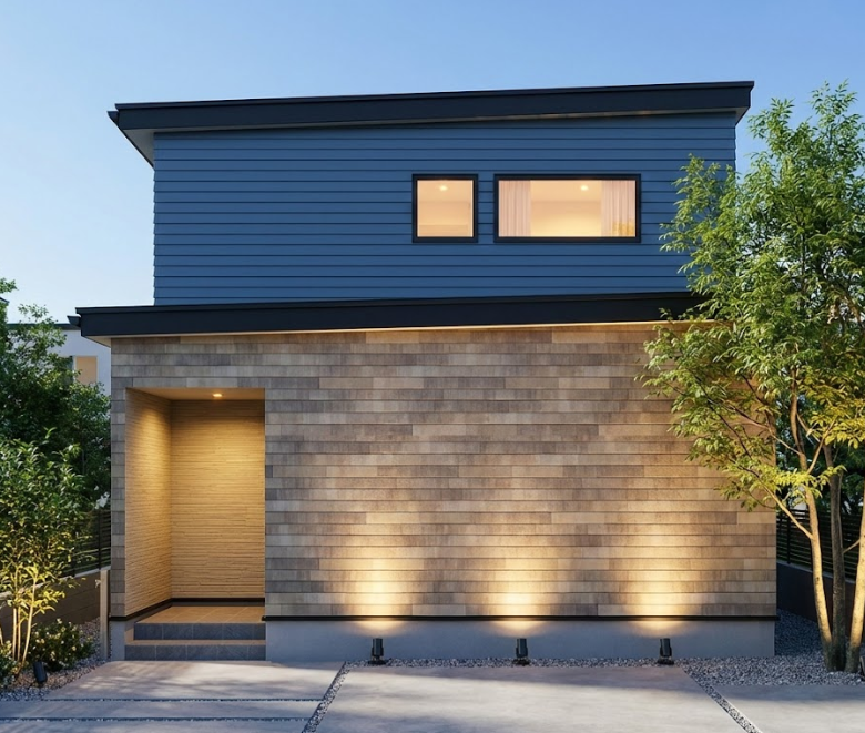 《Spinnyｰスピニー》音更町南鈴蘭南1丁目モデルハウス【太陽光7.92kw搭載・家具付き‼】 外観