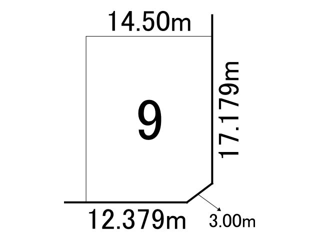 白樺１６条東１６丁目【南東角地！敷地面積約８３坪！】 間取り