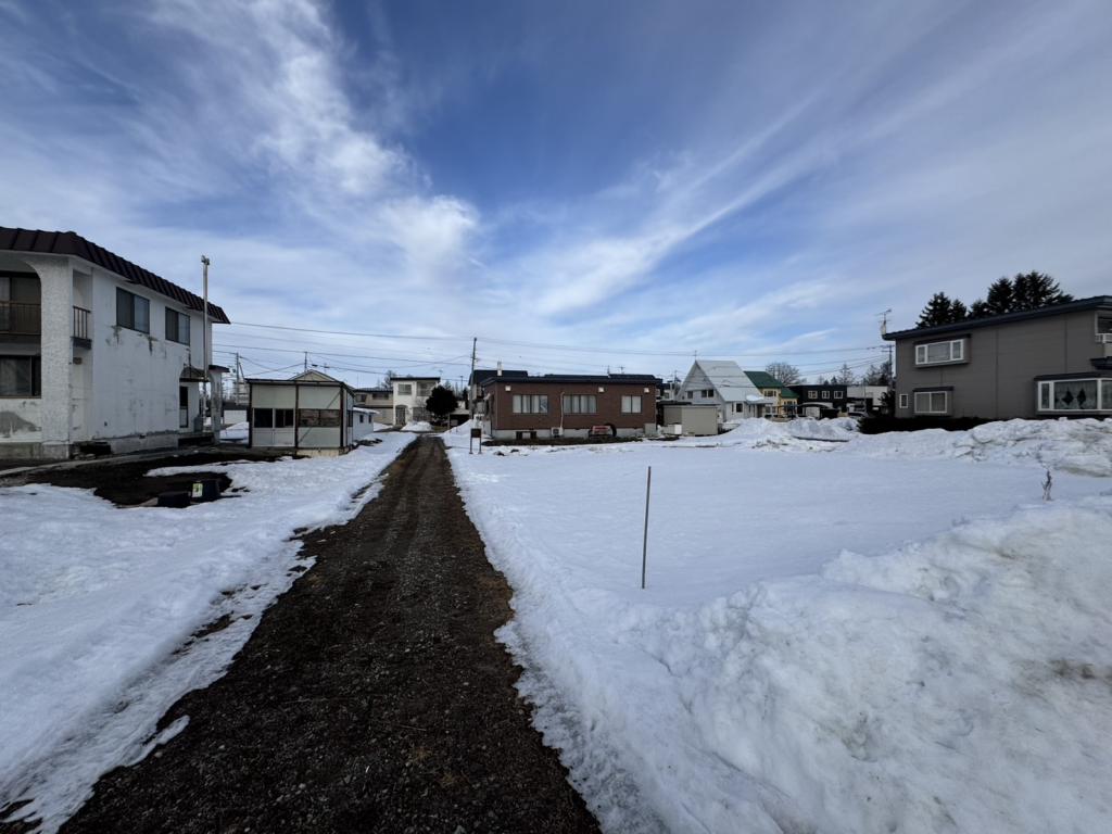 帯広市川西町基線　土地 内観