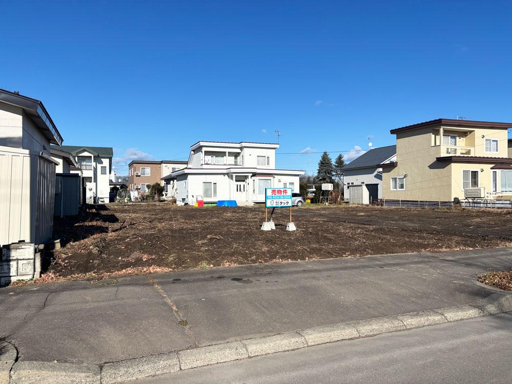 【価格変更】【仲介手数料無料】【売土地】南向き 約90坪 幕別町札内桜町　①  内観