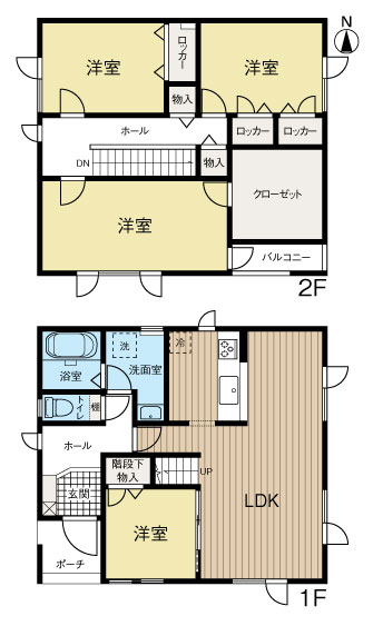 【戸建】芽室町西2条南8丁目 間取り