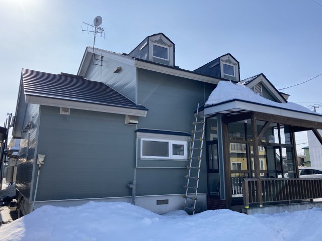 東１３条南４丁目【平成１０年に屋根塗装・外壁サイディング！】