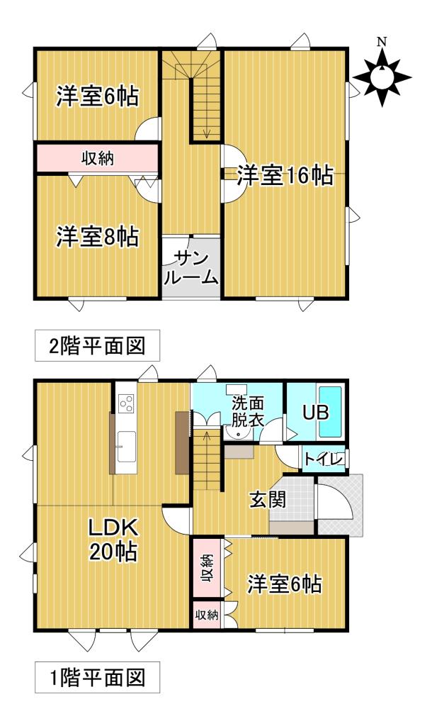 ♪リフォーム済♪音更町北鈴蘭北３＿中古住宅 間取り