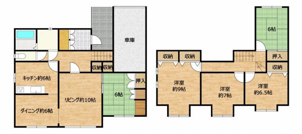 【リフォーム予定】帯広市東十一条南４丁目3-50 間取り