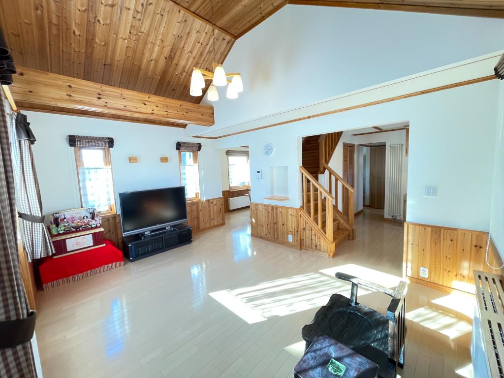 【スウェーデンハウス様施工】木質感あふれる北欧住宅  内観