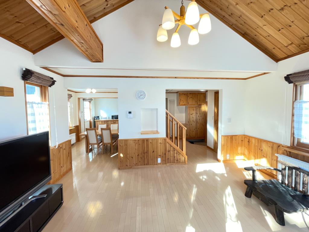 【スウェーデンハウス様施工】木質感あふれる北欧住宅  内観