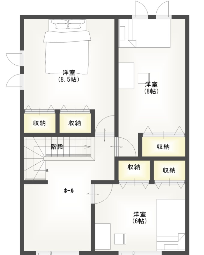 ※予約受付中※西19南2　新築住宅　A棟 内観