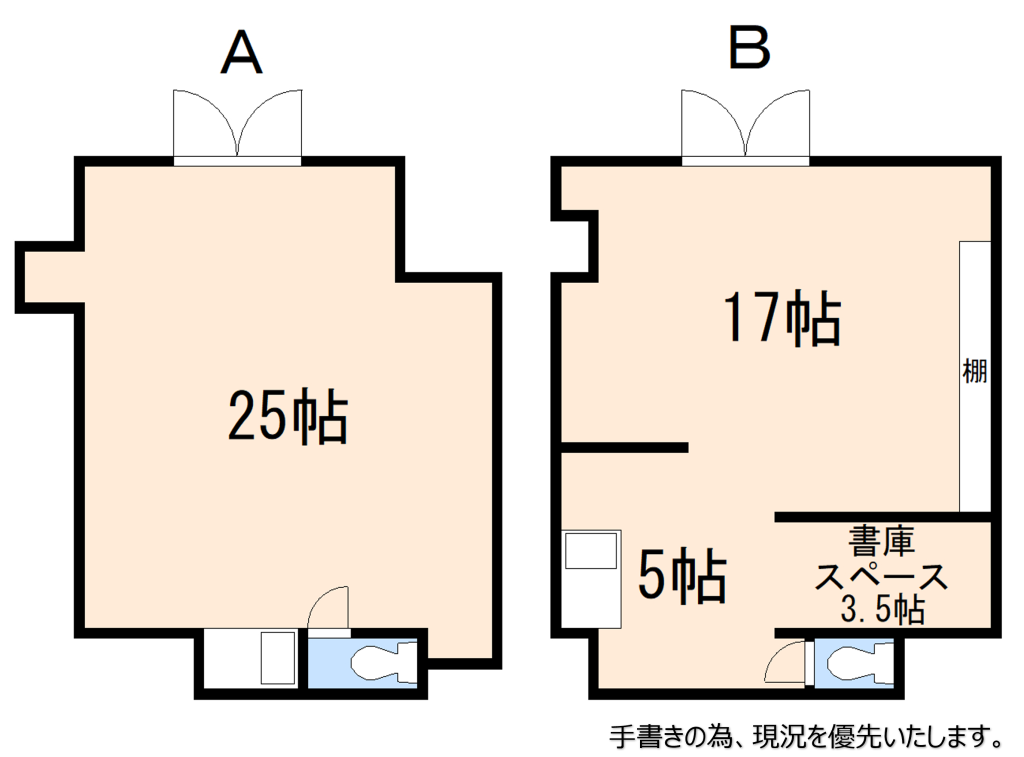 クラックスハイム第3帯広1階部分2戸 間取り