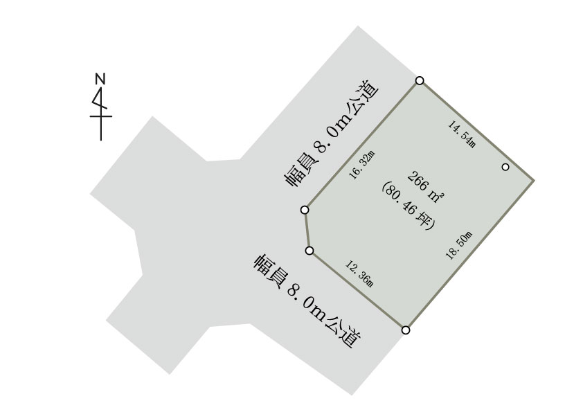 【土地面積：80.46坪】南の森西9丁目 間取り
