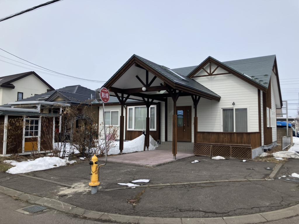 平屋中古住宅　音更町ひびき野・南東角地