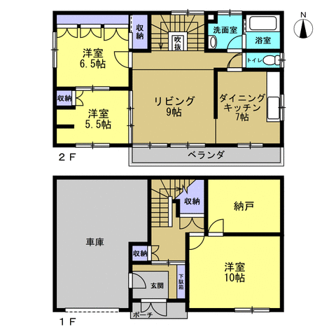 【リフォーム済】帯広市西18条南29丁目 間取り