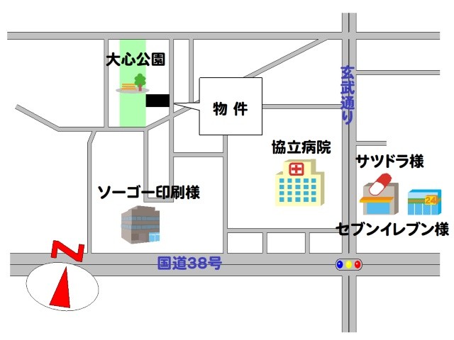 西１６条北１丁目【公園が目の前！】 内観